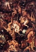 Frans Francken II The Damned Being Cast into Hell France oil painting artist
